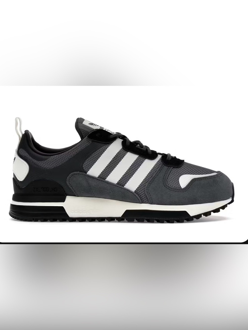 adidas Men's Black, Gray & White ZX 700 HD Sneakers Size 10 NWT